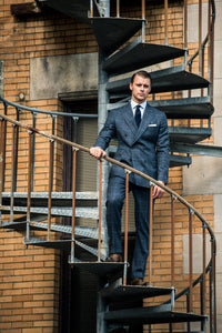 Color: Navy Glenplaid