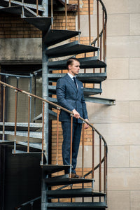 Color: Navy Glenplaid