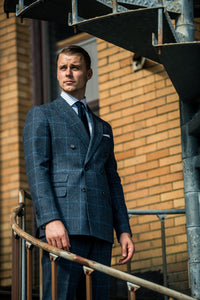 Color: Navy Glenplaid