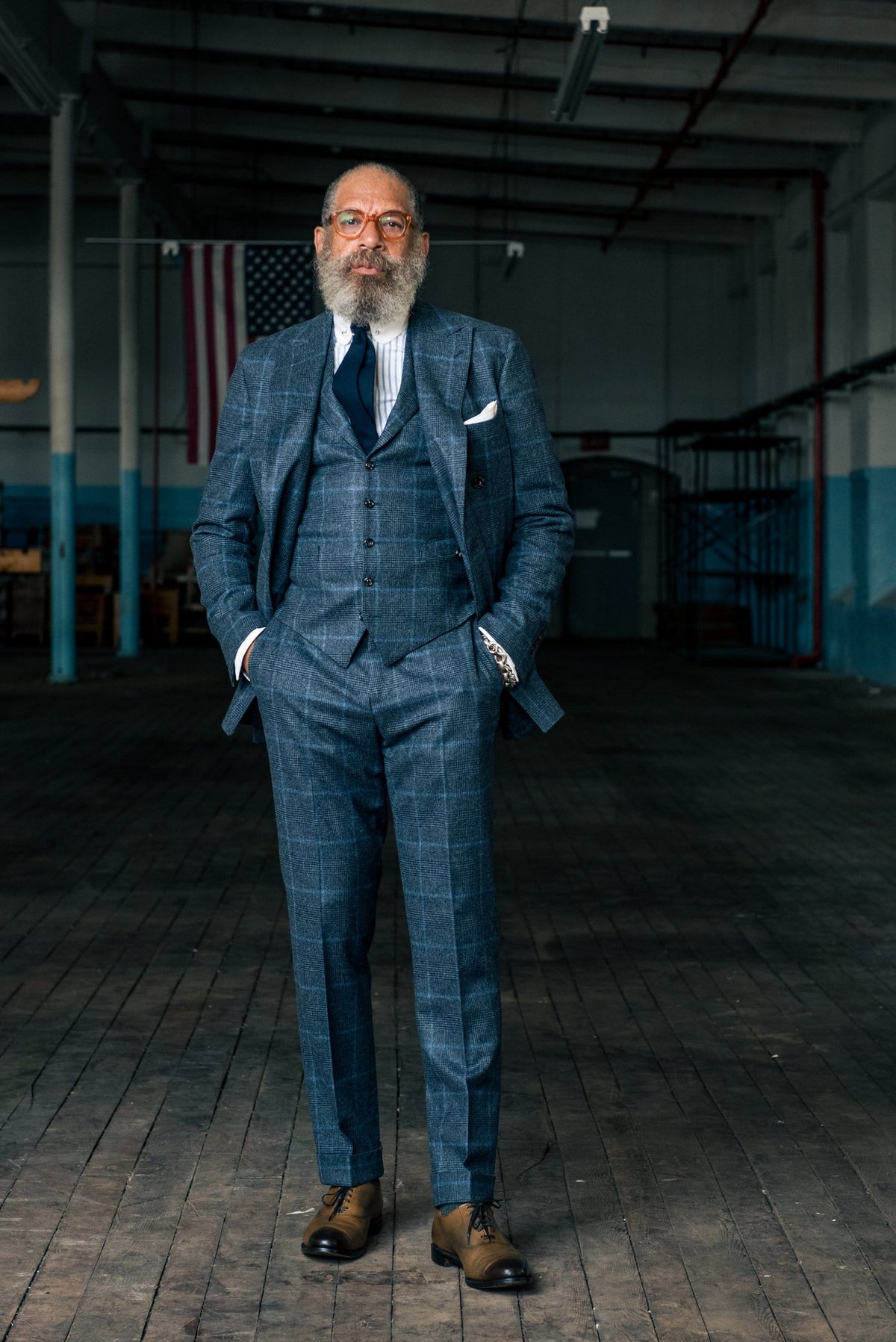 Glenplaid Flannel Suit