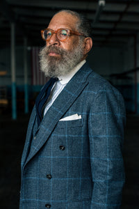 Color: Navy Glenplaid