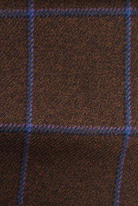 Color: Brown Windowpane
