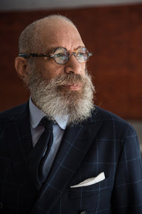 Color: Navy Windowpane